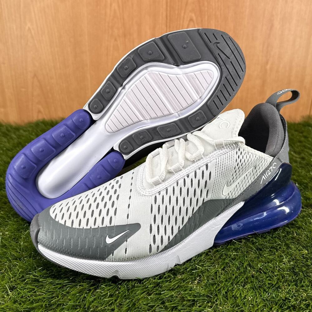 Nike Air Max 270 White Persian Violet AH8050-107 Men’s US 9 New Without Box